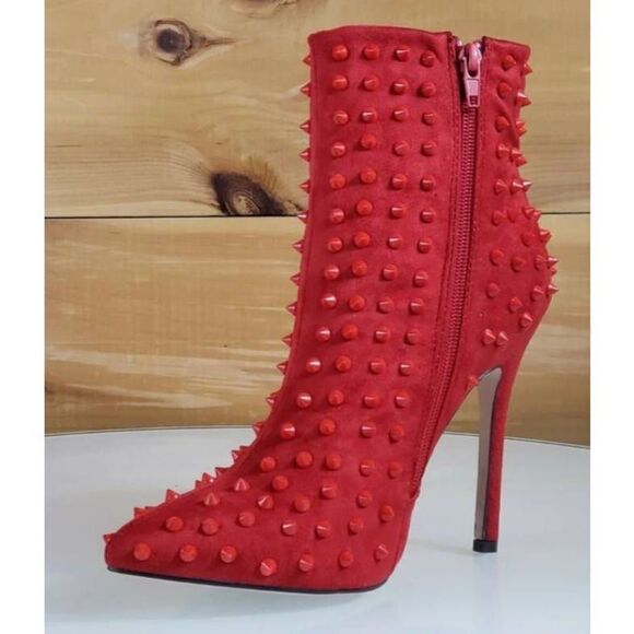 Chase + Chloe Studded Bootie - Picture 1 of 12